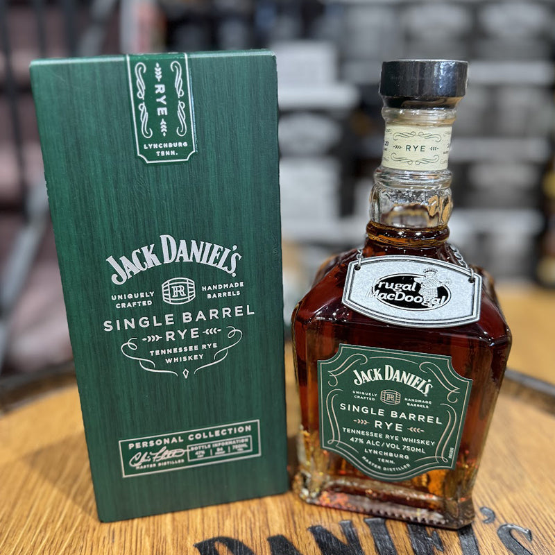 Jack Daniel's Single Barrel Rye – Frugal MacDoogal Nashville